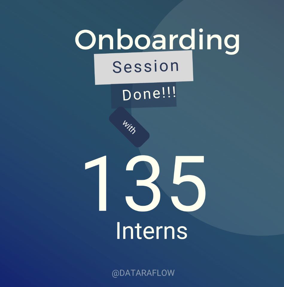 My DataraFlow Internship: Weeks 1 to 4 Highlights